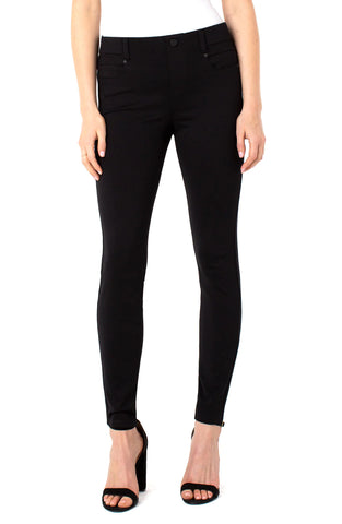 Gia glider ankle skinny black by Liverpool