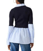 Lenny top blue by Steve Madden