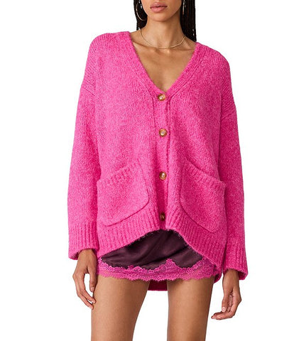 Finley sweater pink violet by Steve Madden