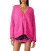 Finley sweater pink violet by Steve Madden