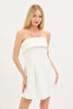 Scuba tube a line mini white by Lena