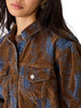 Dove jacket teal paisley by Steve Madden