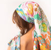 Babouchka blanc mini scarf by Two's Company