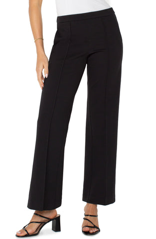 Kayla pull on wide leg trouser black by Liverpool