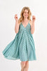 Green parva sundress by Molly Bracken