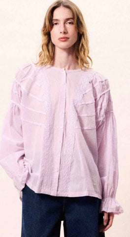 Brielle blouse lilac by FRNCH