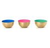 Candle holder metal bowl by Twos Company
