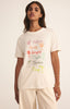 Cocktails boyfriend tee sea salt by Z Supply