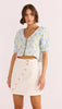 Meadow tie top by Mink Pink