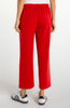 Pull on wide leg crop fire brick by Liverpool