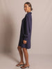 Butter modal ruffle bottom shirt dress By: P.Cill