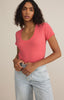Sirena SS tee sunset pink by Z Supply