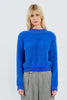 Royal blue cozy sweater by Molly Bracken