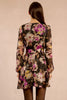 Black floral long sleeve mini By Molly Bracken