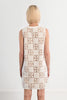 Young ladies white woven dress