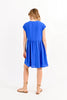 Cobalt  blue babydoll dress by molly bracken