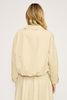 Tiana Bubble Hem Jacket Beige by Lucy Paris