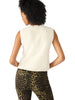 Aliya sweater vest cream by Steve Madden