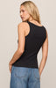 Rowe scoop tank black by Z Supply