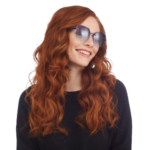 Deep navy sunglasses by TWO'S COMPANY