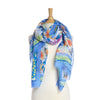 Flower printed scarf by TWO'S COMPANY
