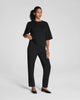 air essentials slim straight pant black by Spanx
