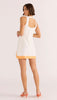 Alora wave mini dress white orange by Mink Pink