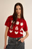 Teapot sweater red by Molly Bracken