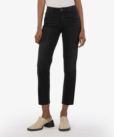 Rachael High Rise Fab Ab Mom Jean in Uplifting by Kut from the Kloth