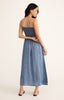 Bayside chambray midi dress medium chambray by Z Supply