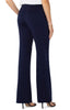 Wide leg pull on trouser cadet blue by Liverpool