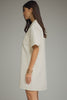 Ecru denim dress by Entro