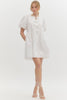 Ribbon detail mini dress by Entro