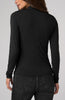 Long sleeve wrap neck knit top by Liverpool