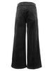 Meg wide leg pant welt pocket charcoal by Kut from the Kloth