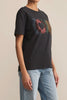 True love boyfriend tee black sand by z supply