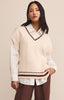 Fletcher sweater vest crystal by Z Supply