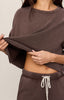Circuit sweatshirt dark chocolate by Z Supply