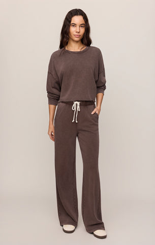 Hunter Knit Pant Dark Chocolate by Z Supply