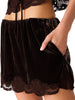Dorothie skort dark toffee by Steve Madden