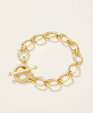Cristal aura toggle bracelet by Spartina