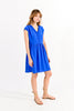 Cobalt  blue babydoll dress by molly bracken