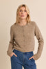 Camel cardigan mixed colors by Molly Bracken