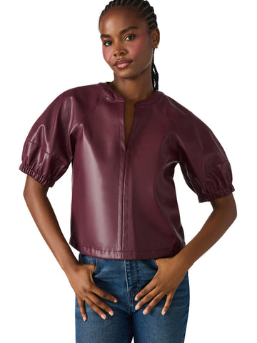 Roxanne top wine by Steve Madden