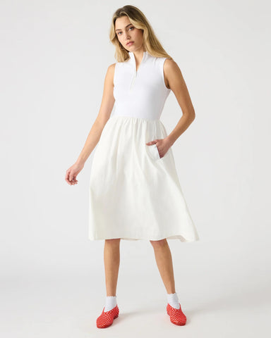Berlin dress in white by Steve Madden