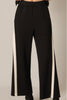 Modal side contrast double stripe black ivory by P. Cill