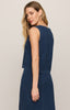 Sloane v neck denim tank indigo by Z Supply