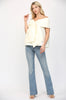 Big bow off the shoulder top by Fate