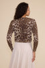 Ilana cardigan leopard by Lucy Paris