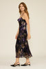 Wisteria maxi dress purple floral by Lucy Paris